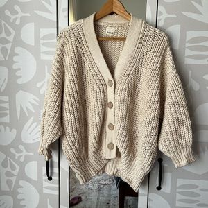 Babaa no 18 cardigan natural